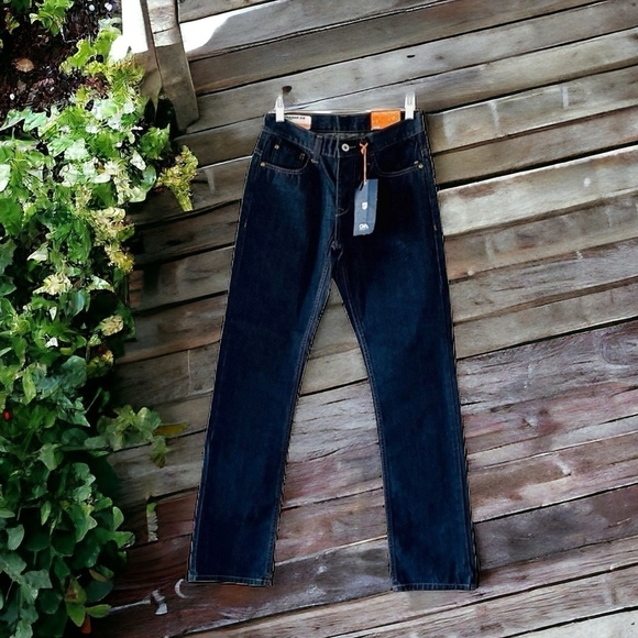 NWT Men’s Jeans CLOCKHOUSE Straight Fit Regular Waist Blue Denim Jeans - Picture 2 of 7